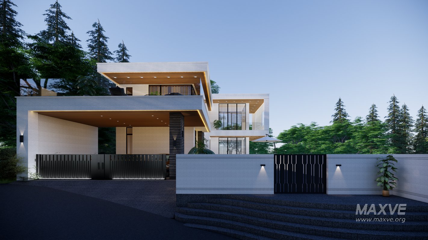 Modern three-story house - Image 1