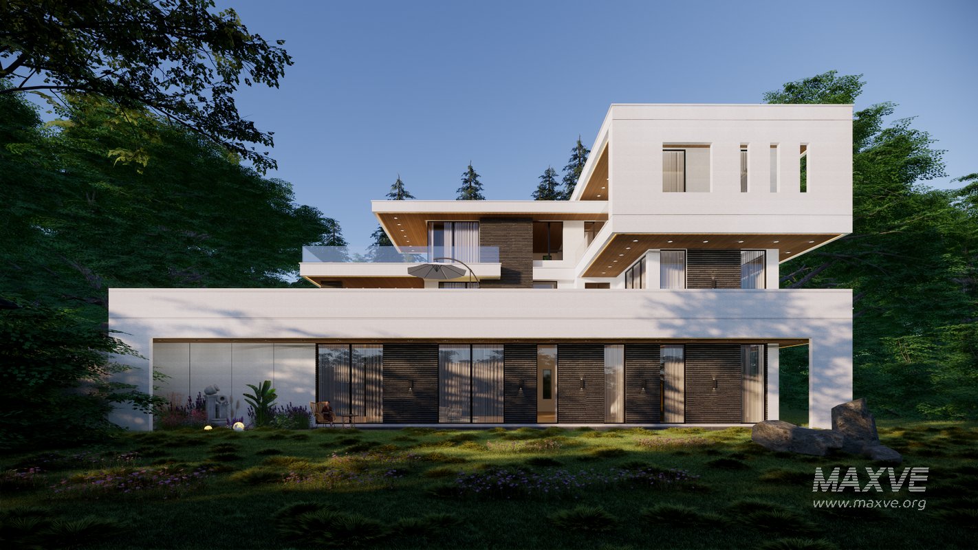 Modern three-story house - Image 2