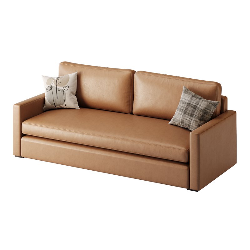 Benjara 86 Inch Fabric Upholstered Sofa - Image 10