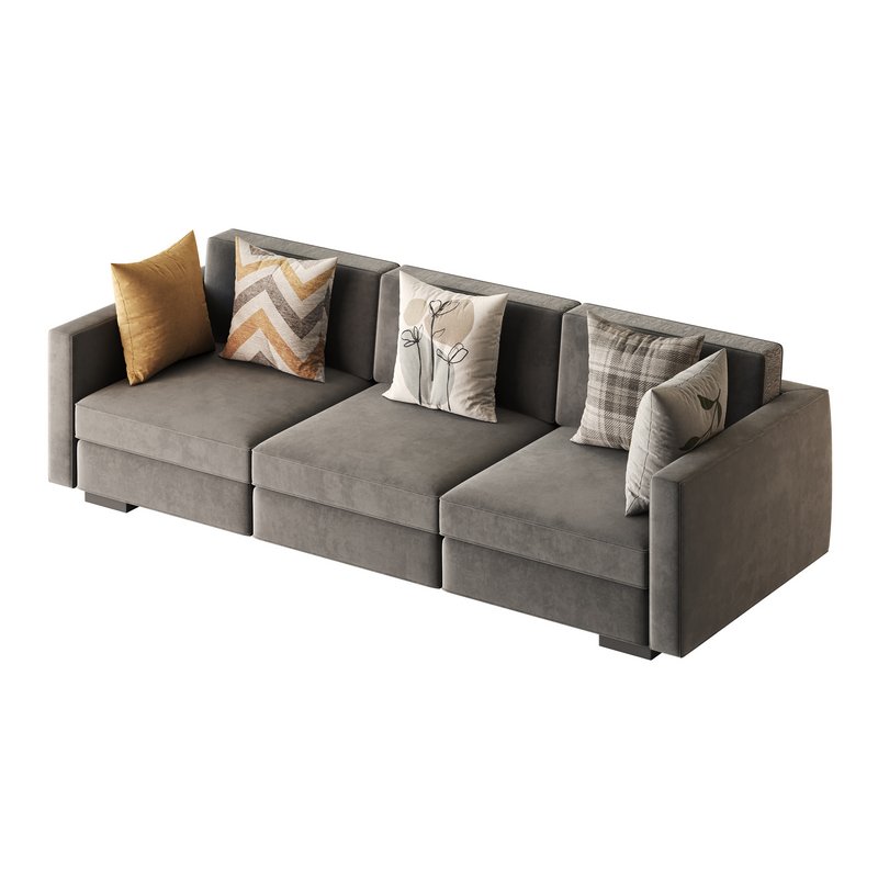 Dove Grey Single Sofa - Image 9