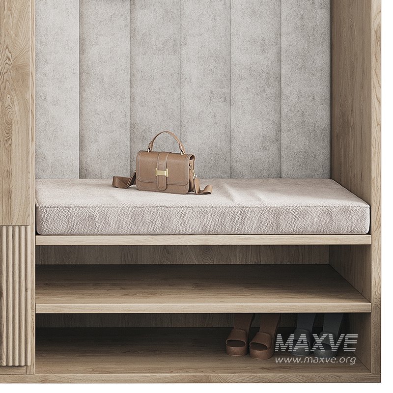 Hallway area with a minimalistic hanger 2 - Image 11