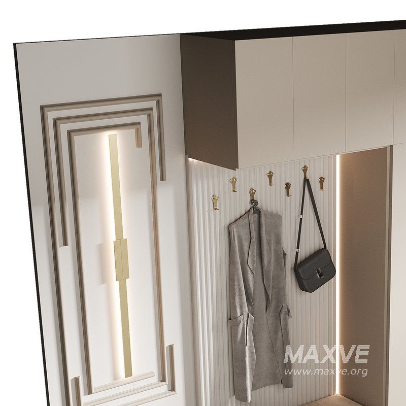 Hallway area with a minimalistic hanger 4 - Image 8