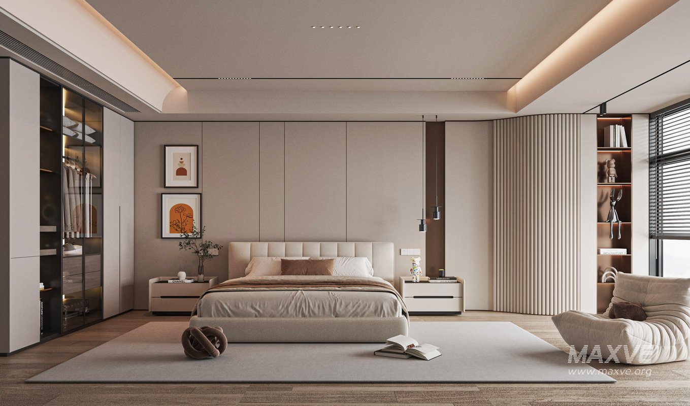 Modern bedroom - Image 1