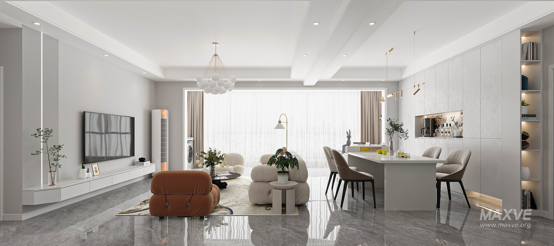 Modern living room - Image 1