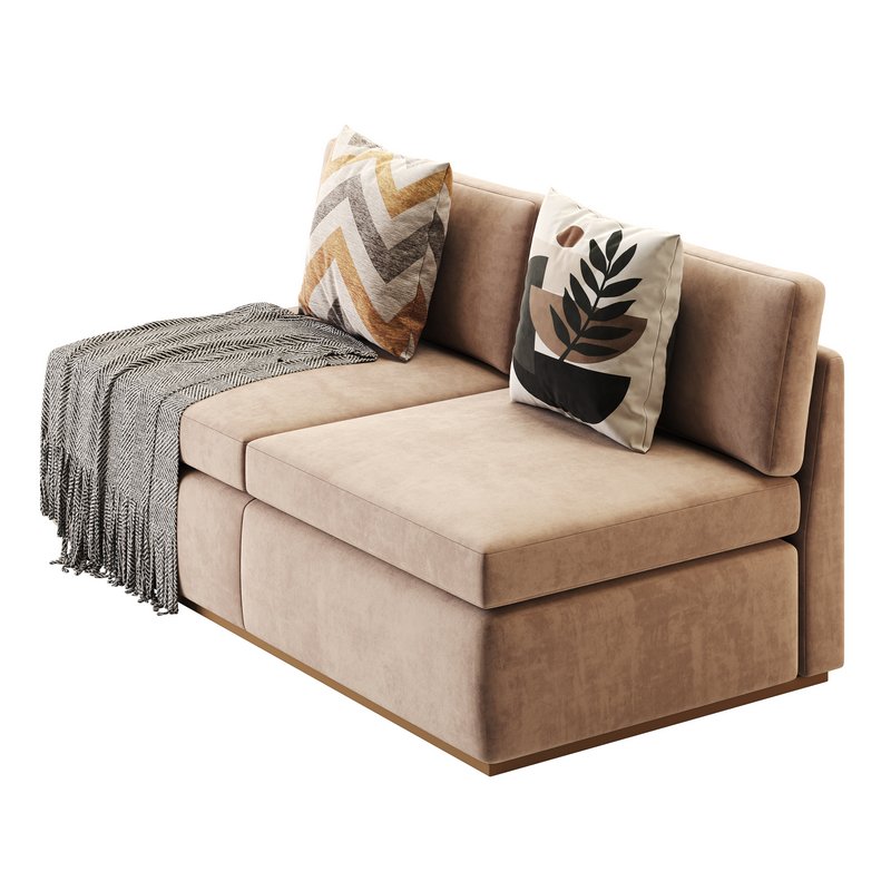 Haase Armless Sofa - Image 11