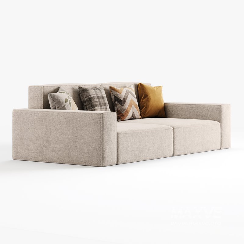 Living Spaces Use Sofa Couch in Grey - Image 10
