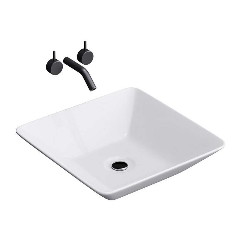 White Vessel Sink washbasin - Image 1