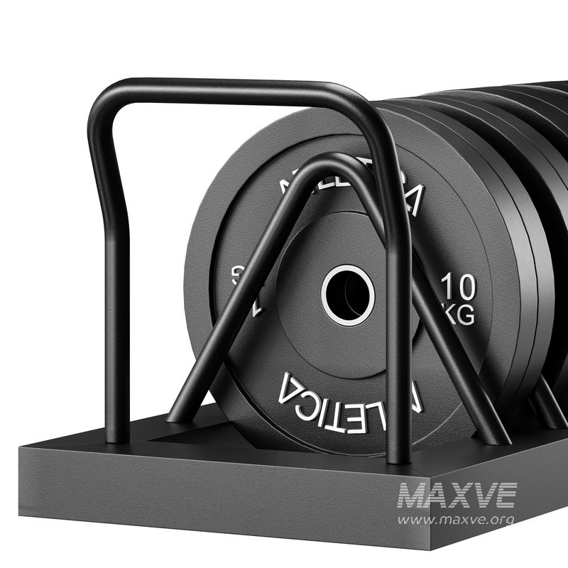 Tusker mobile weight plate rack - Image 12