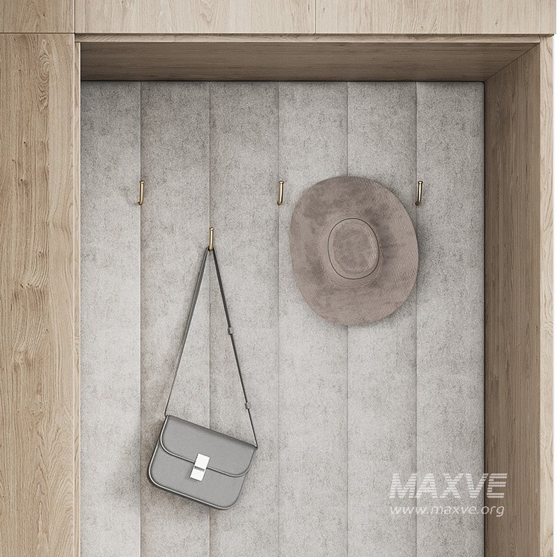 Hallway area with a minimalistic hanger 2 - Image 12