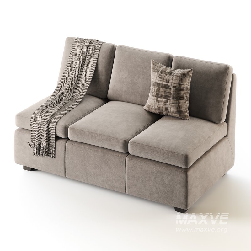 Profiles Armless Sofa - Image 11