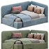 Corner bed Bruni kids - Thumbnail 1