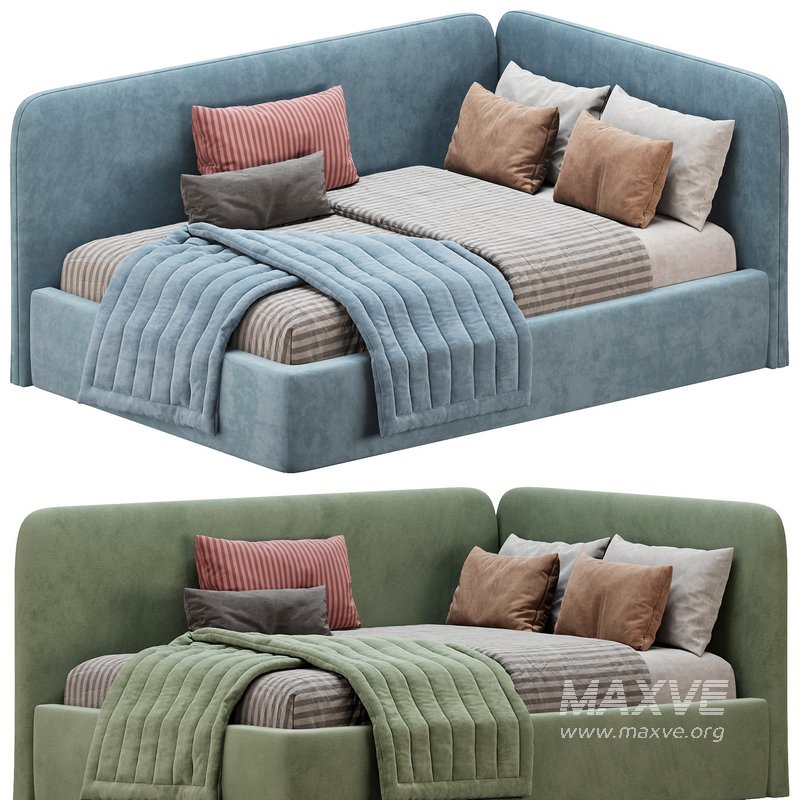 Corner bed Bruni kids - Image 1