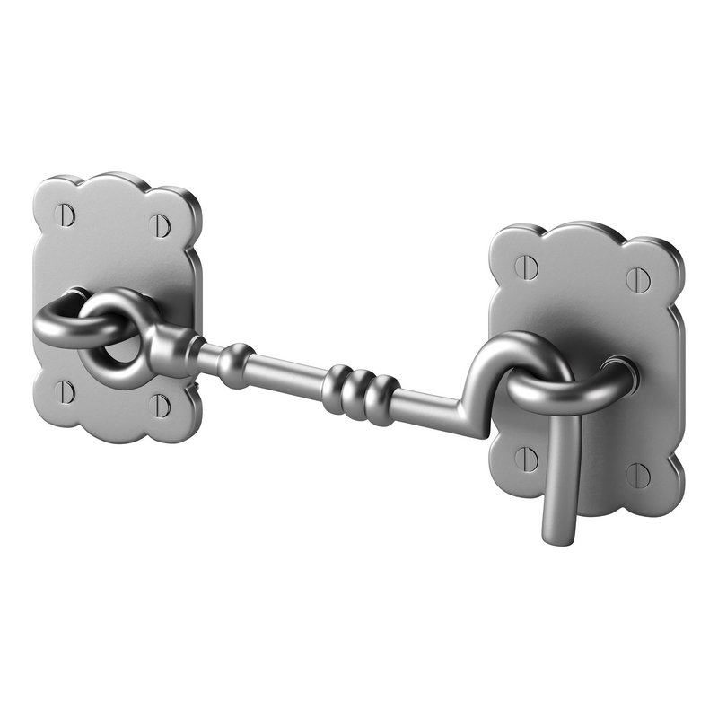 Black Door Latch Lock - Image 11