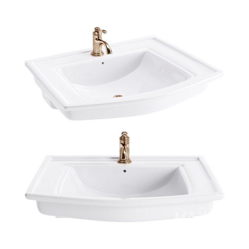 Florence Wall Mount Bathroom Vessel Sink - Image 1