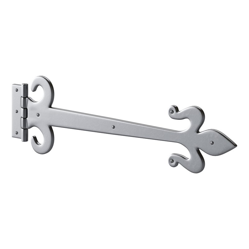 Wrought Iron Flush Mount Door Hinge - Image 13