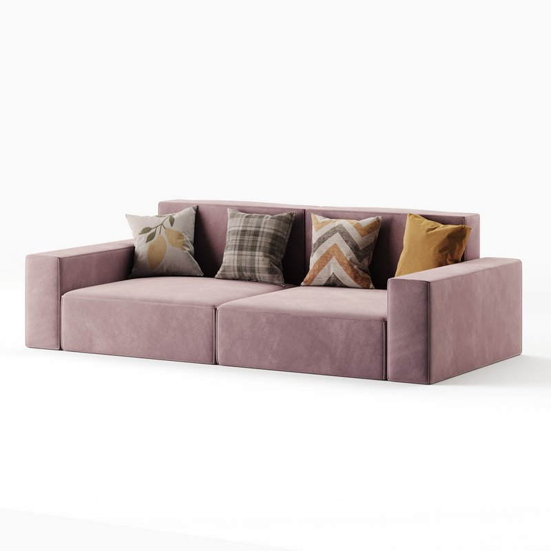 Living Spaces Use Sofa Couch in Grey - Image 11