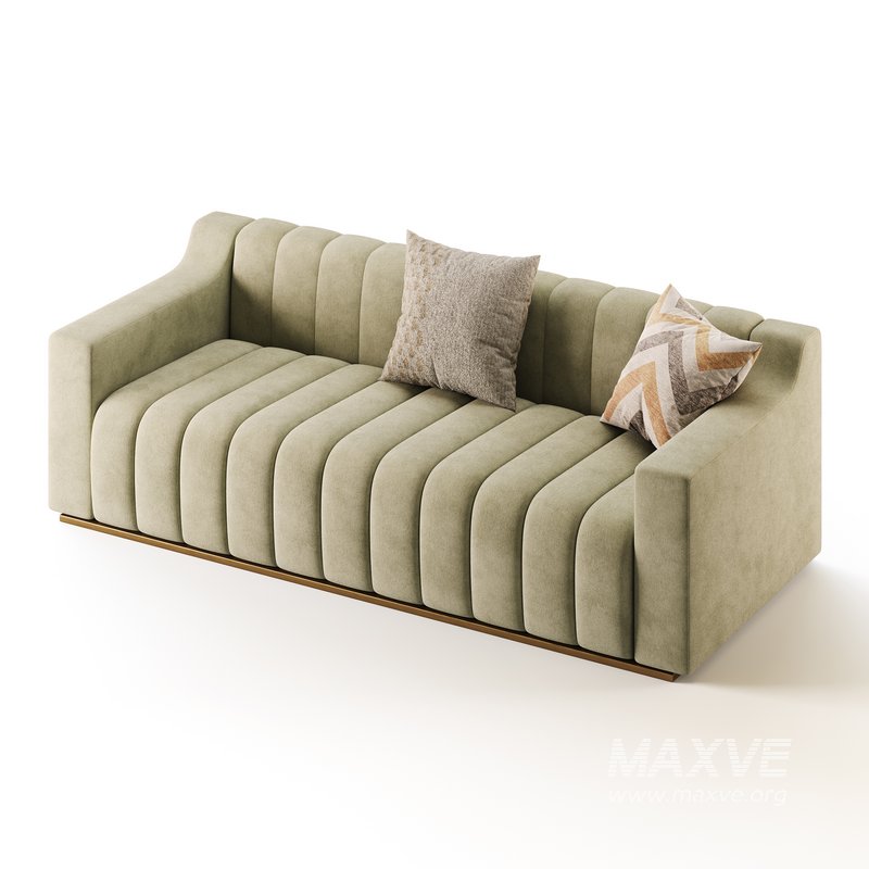 Room Simple Couch Chesterfield Fabric Sofa - Image 11