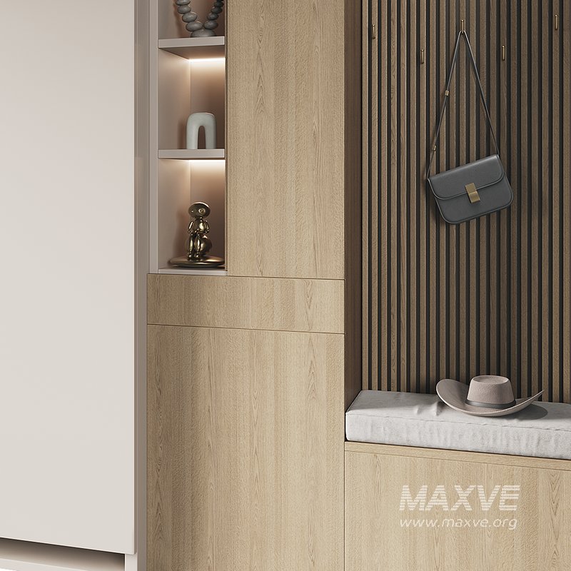 Hallway area with a minimalistic hanger 3 - Image 11