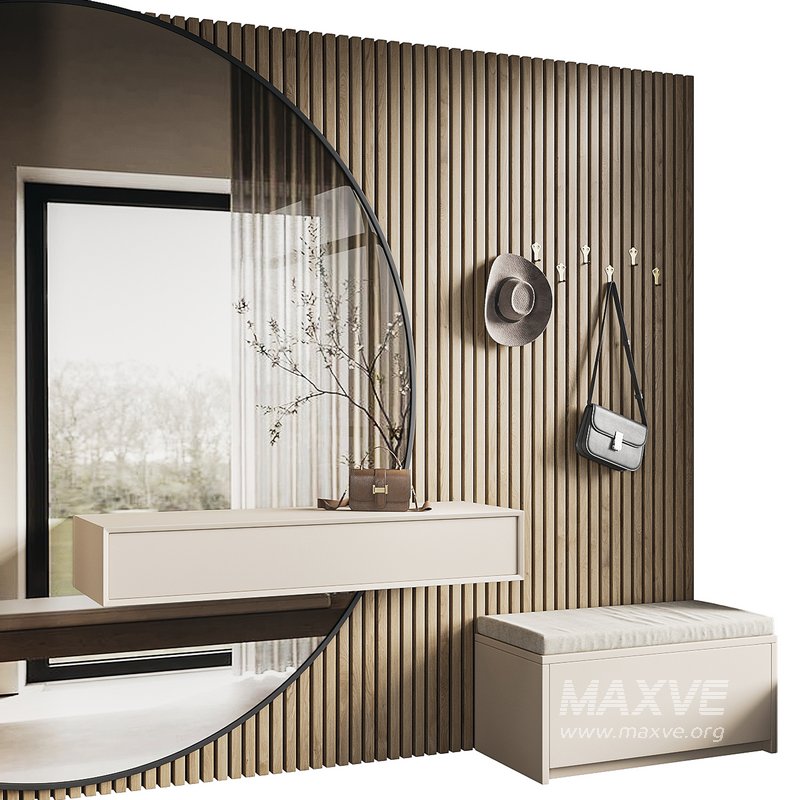 Hallway area with a minimalistic hanger 5 - Image 13