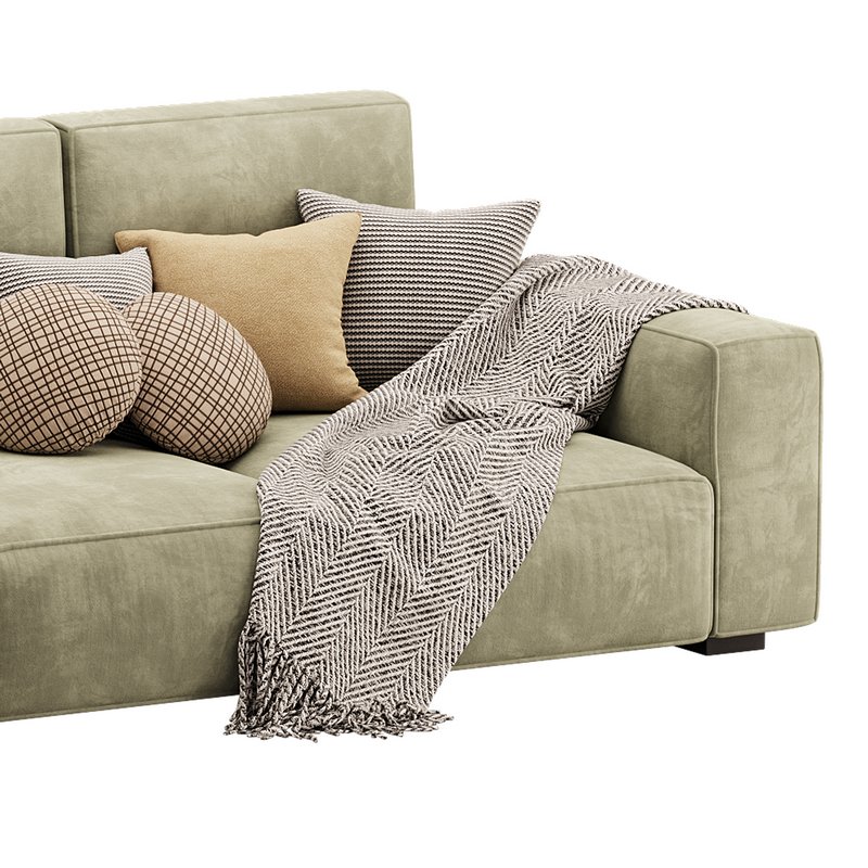 Beige Standard Sofa - Image 8