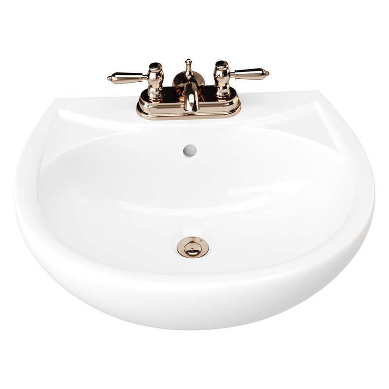 Ondine Pedestal white washbasin - Image 12
