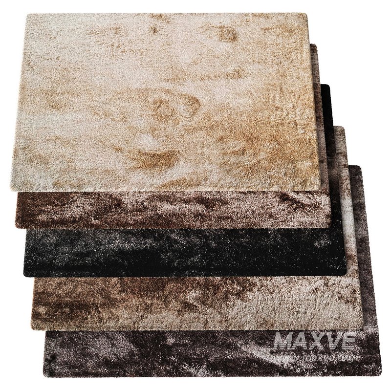 Shaggy rug Whisper Black - Image 2