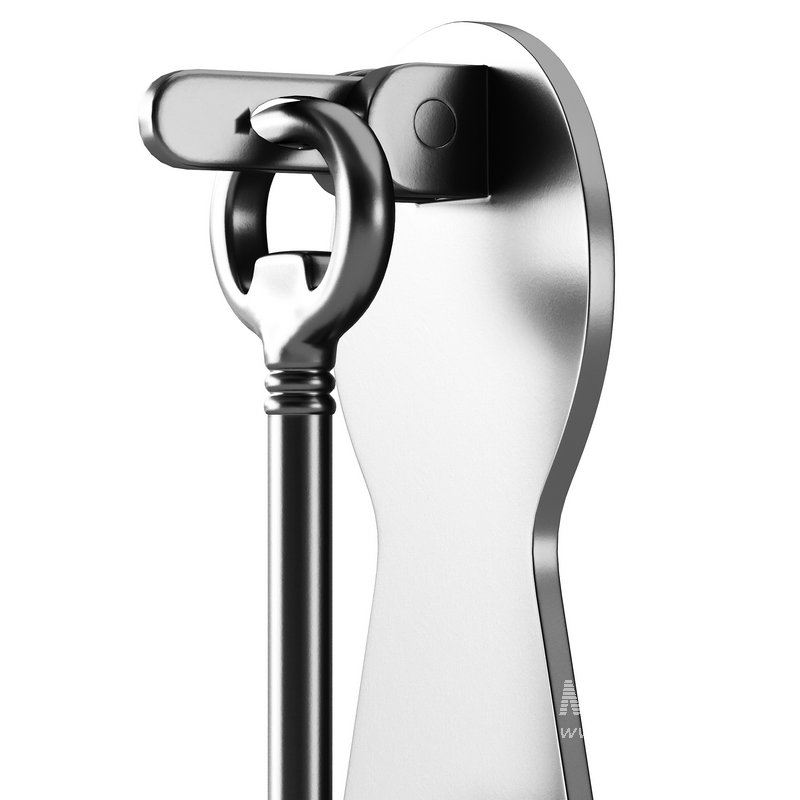 Door Knocker Black Cast Iron Key - Image 12