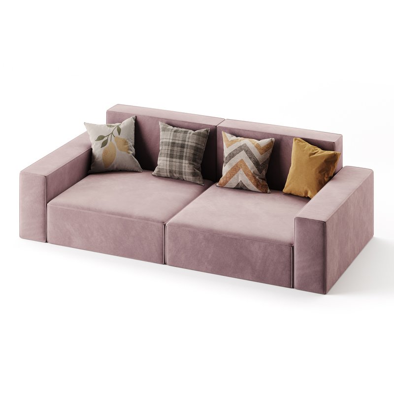 Living Spaces Use Sofa Couch in Grey - Image 12