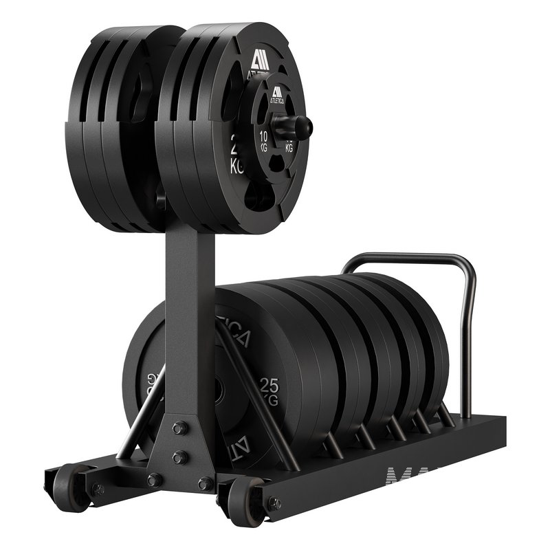Tusker mobile weight plate rack - Image 14