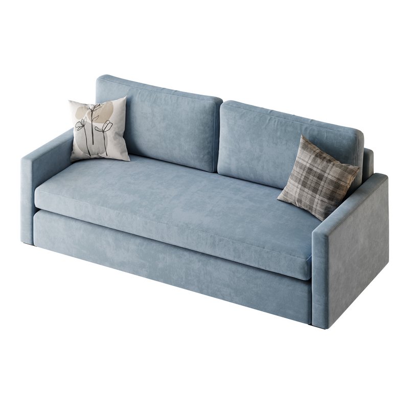Benjara 86 Inch Fabric Upholstered Sofa - Image 14