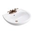 Ondine Pedestal white washbasin - Thumbnail 1