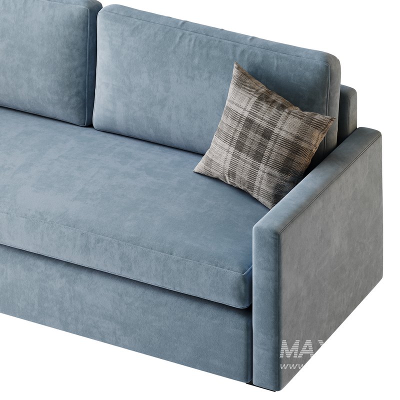 Benjara 86 Inch Fabric Upholstered Sofa - Image 16