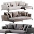 Visconti Corner Sofa By Costabella - Thumbnail 1