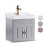 Adeline Large Wall Mounted Cabinet Vanity Bathroom Sink - Thumbnail 1