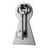 Door Knocker Black Cast Iron Key - Thumbnail 15