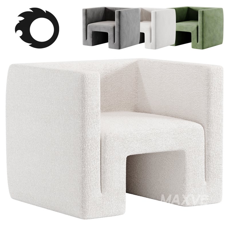 Matra Lounge Chair By Cb2 - Image 1