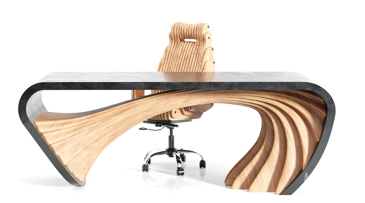 Parametric Office Furniture Set - Image 2