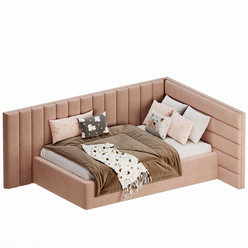 Corner bed Bonpari kids - Image 4