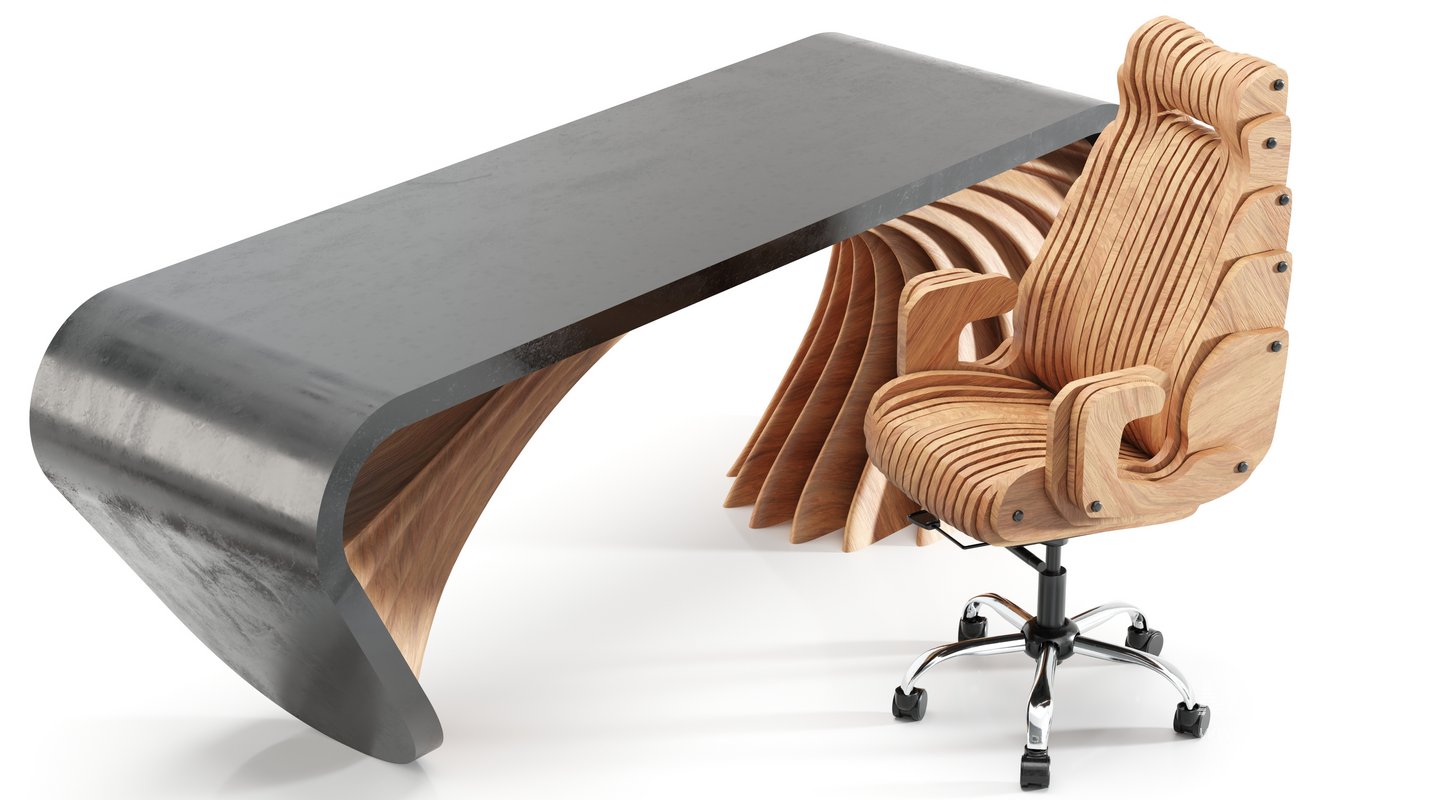 Parametric Office Furniture Set - Image 3