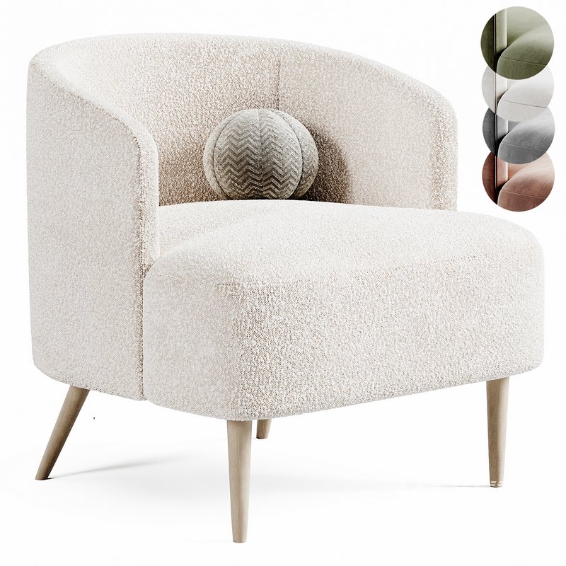 VEERA Armchair By Laskasas - Image 1