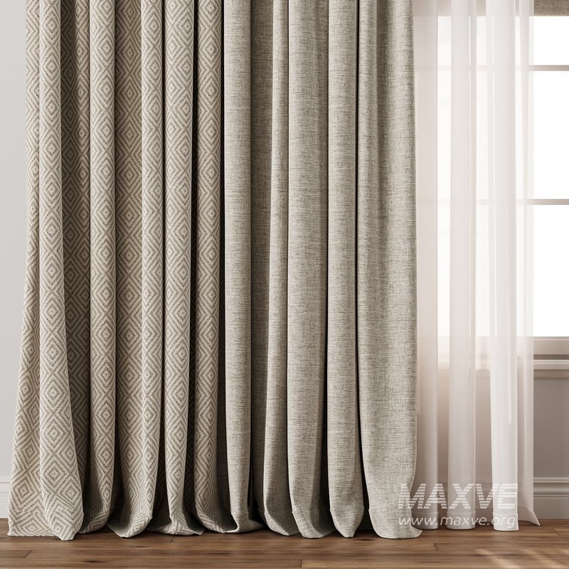 Curtain with tulle 46 - Image 3