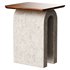 Aspen Sculptural Marble Table - Thumbnail 1