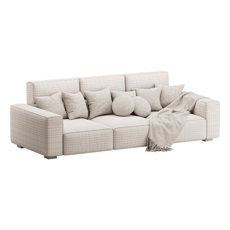 Beige Standard Sofa - Image 14
