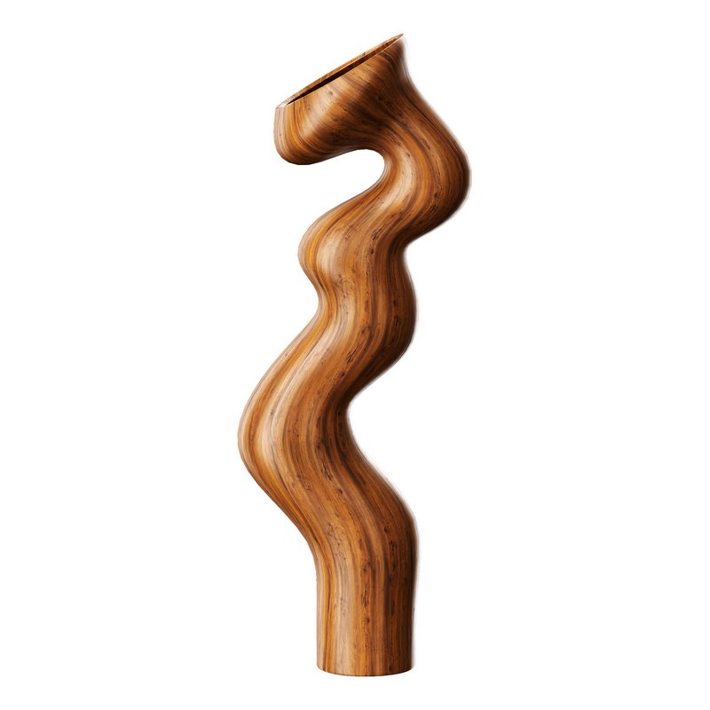Wooden Vase - Image 6
