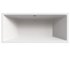 Acrylic bathtub Vagnerplast Cavallo 180×80 cm with legs ultra white - Thumbnail 3