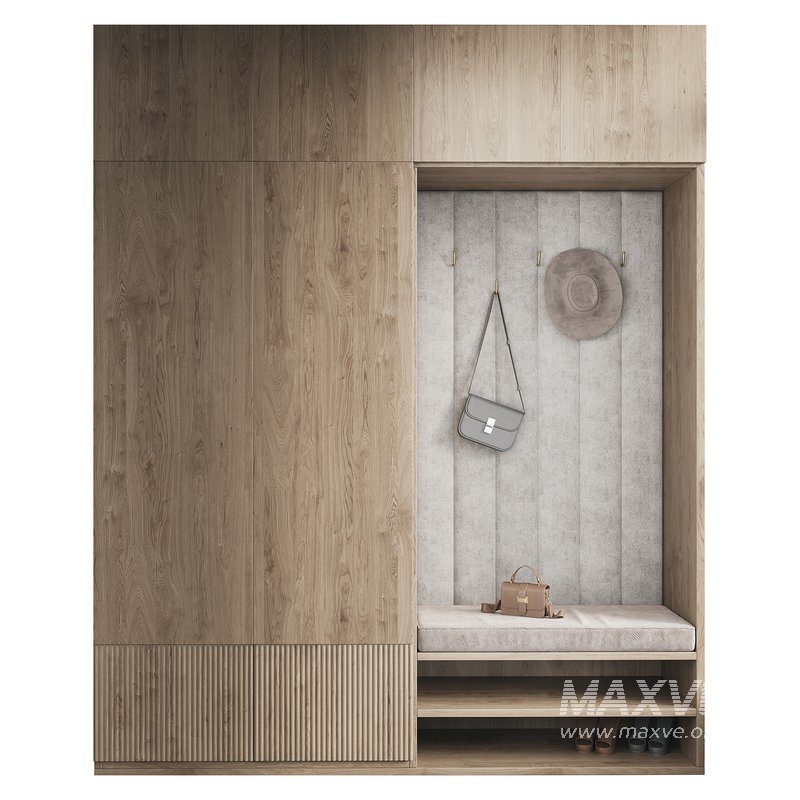 Hallway area with a minimalistic hanger 2 - Image 4