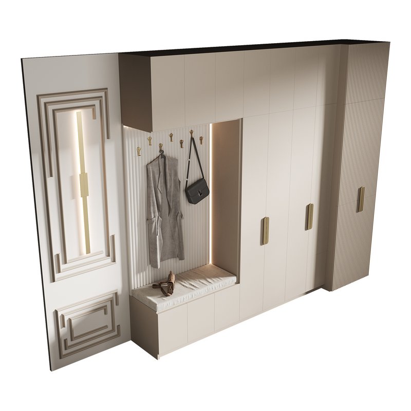 Hallway area with a minimalistic hanger 4 - Image 2