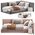 Parfe cushioned Corner bed - Thumbnail 4