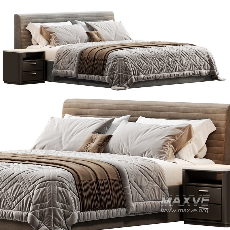 Roger Bed by Minotti - Image 4