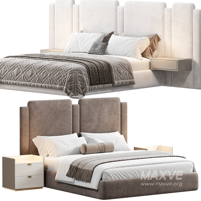 Soft wall panels Palace Bed by wallandwall - Image 3